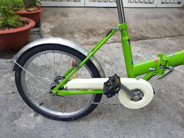 XE ĐẠP gấp xếp bánh 20 inch , xe đạp nhật mimolette có đùm đèn
