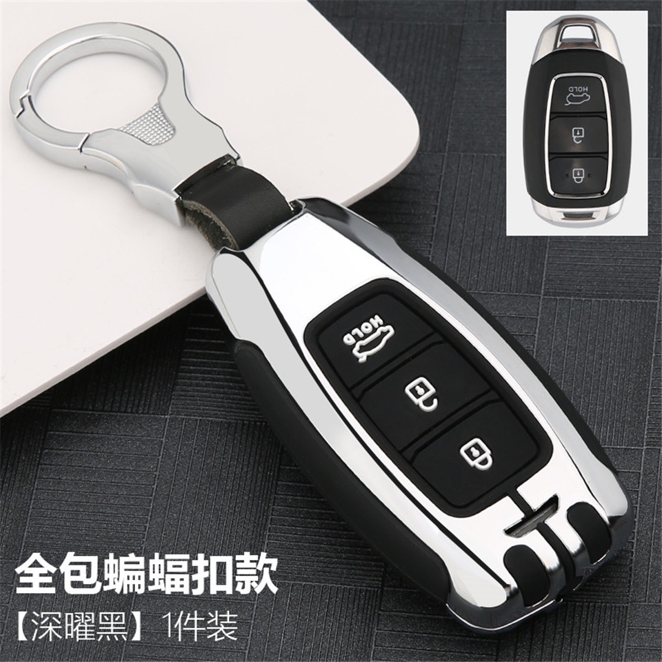 Ốp Bảo Vệ Chìa Khóa Xe Hơi hyundai solaris i10 i40 i20 i30 creta tucson santa fe ix35 ix25 elantra sonata kona 2008 verna