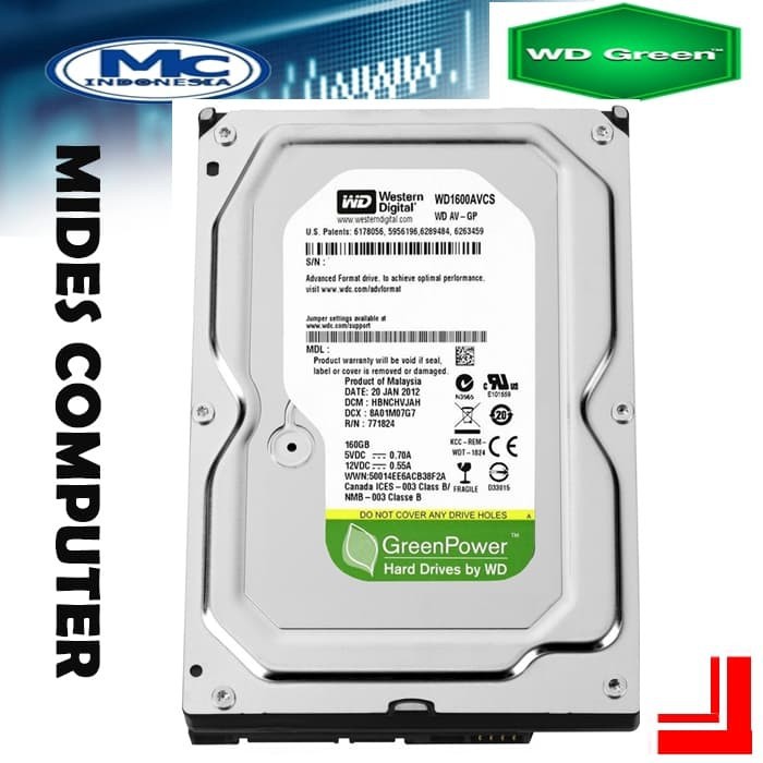 Ổ Cứng Ngoài 160gb Sata Wd