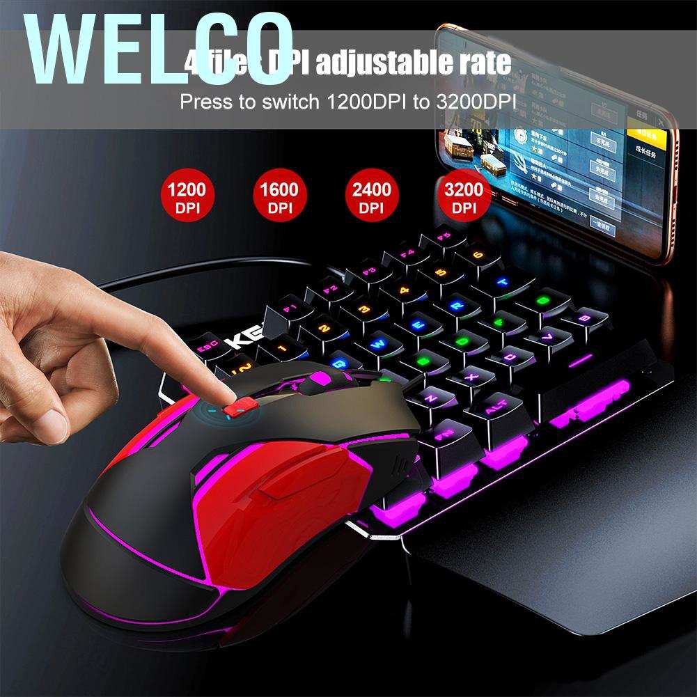 Chuột Chơi Game Có Dây Welco Ywyt 3200dpi