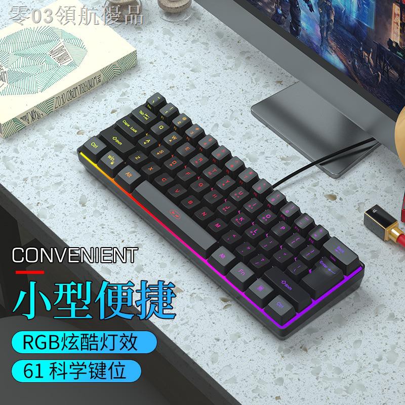 Bàn Phím Mini Rgb Có Dây Cho Laptop | BigBuy360 - bigbuy360.vn
