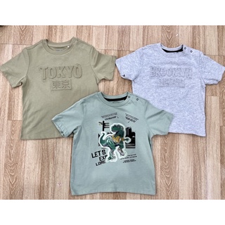 Áo cotton GJ bé trai xuất xịn