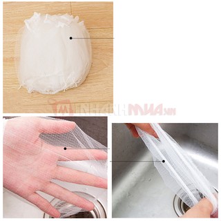 100 Túi lọc rác bồn rửa chén
