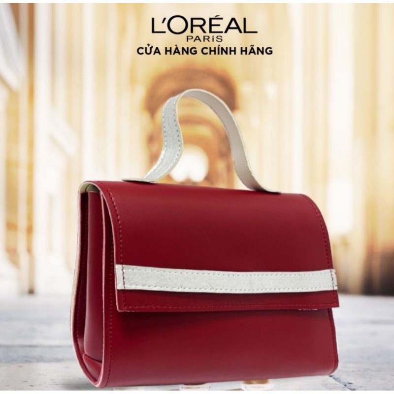 Túi xách nữ mini cao cấp L'Oreal Paris Oap Wallet Red
