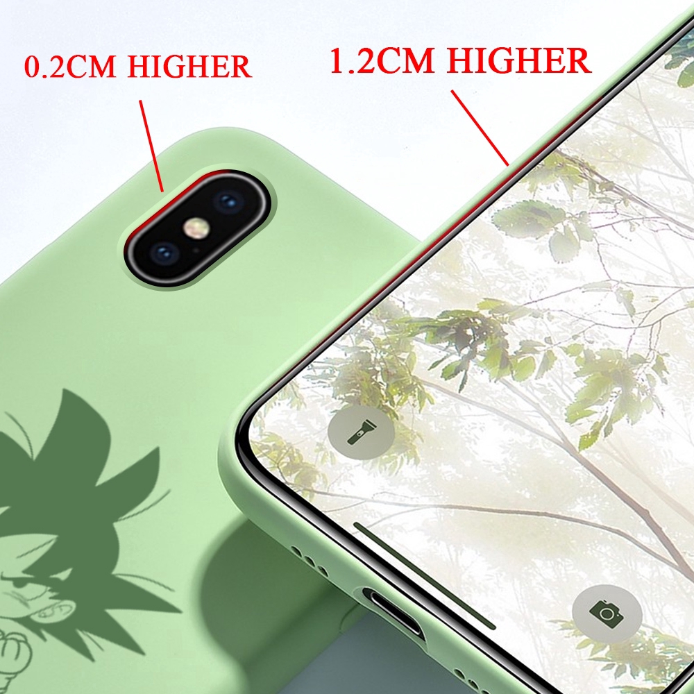 Xiaomi Poco F2 Pro X2 Redmi 9T 9 9A 9C K30 Pro K20 Pro Xiomi redme Pocophone For Liquid Silicone Phone Case Soft Casing Dragon Bal Super Son Goku Cartoon Son Goten Ốp lưng điện thoại Bao mềm In Hình cho