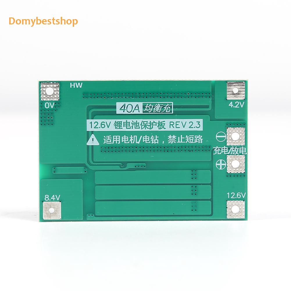 COD☭3S 40A BMS Pro 11.1V 12.6V 18650 Great Lithium Battery Protection Board with Balanced