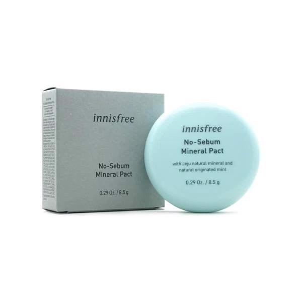 Phấn Phủ Innis No Sebum Mineral Pact 8.5g