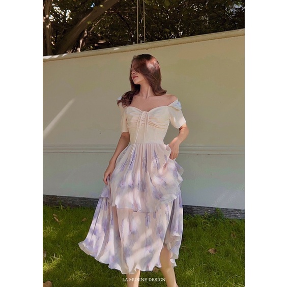 Đầm hoa diên vĩ