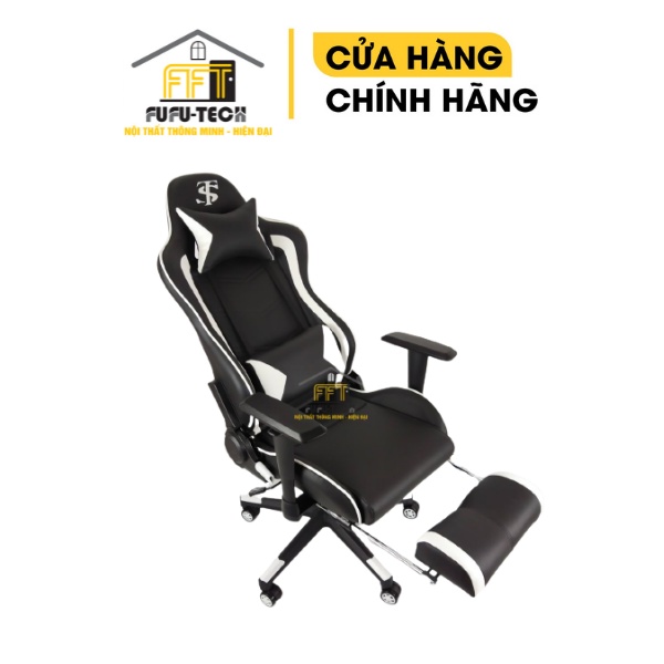 Ghế Gaming Có Gác Chân Fufutech Ts, Ghế Chơi Game Chính Hãng, Giá Rẻ, Dùng Giải Trí, Làm Việc, Học Tập