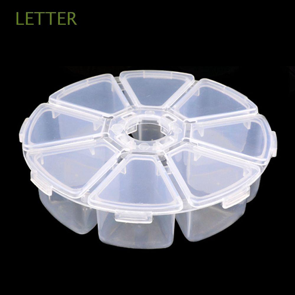 Hộp đựng hạt tròn trong suốt