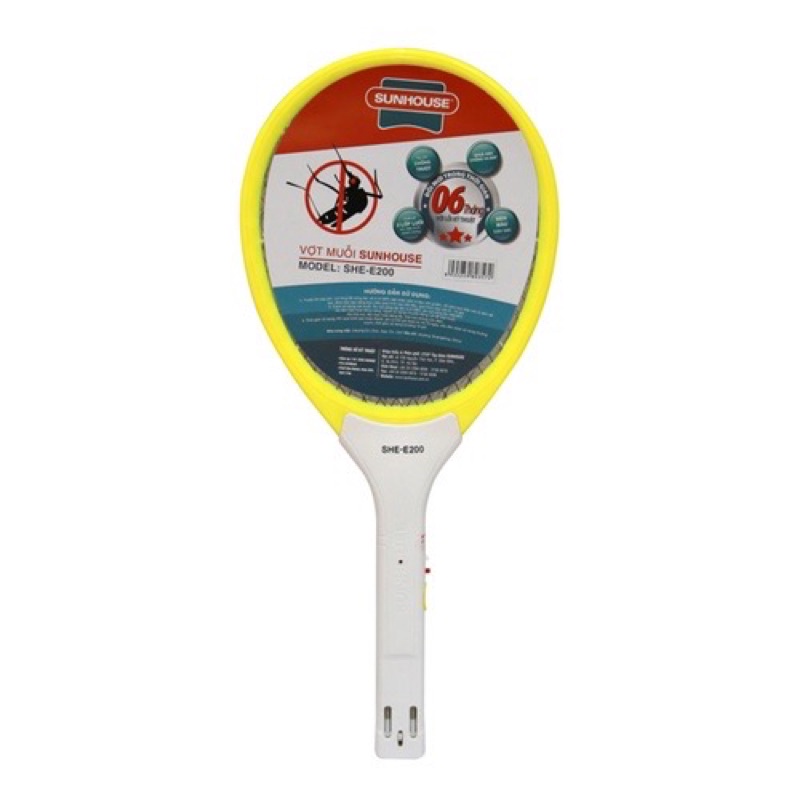 VỢT BẮT MUỖI SUNHOUSE SHE200