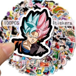 Combo 100 sticker Dragon Ball không thấm nước