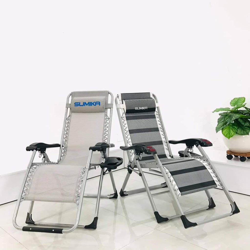 3 mẫu ghế gấp xếp thư giãn đa năng Sumika 179 & 199  ghế văn phòng, ghế ngủ trưa,ghế gấp gọn)