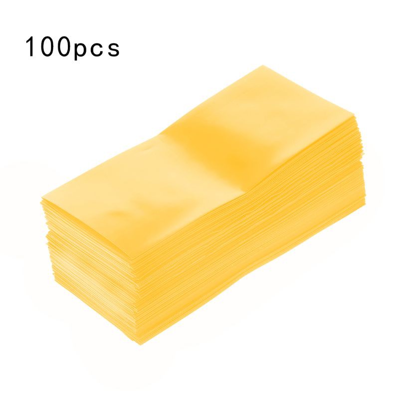 Set 100 Ống Bọc Bảo Vệ Pin Lithium 18650 Chuyên Dụng