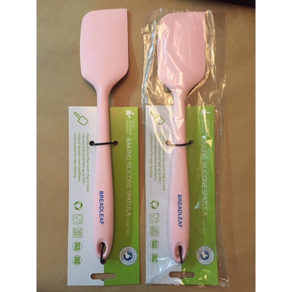 Phới Silicon Đúc Breadleaf Size Đại - Có 5 Màu - Spatula