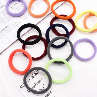 Set 10 Dây cột tóc nhiều màu dễ thương (BT 53)