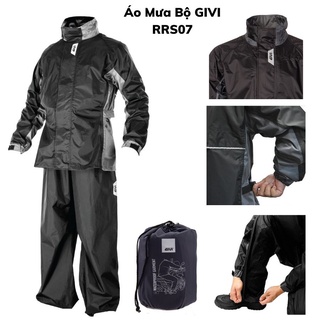 Mua Áo Mưa Bộ GIVI Rrs07 Rider Tech | Rain Suit Black Grey Cao Cấp  Chống Thấm Nước  Dành Đi Phượt Đường Xa | Hibucenter