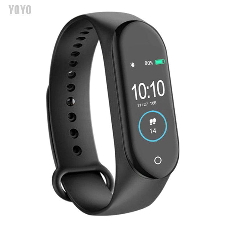 Vòng Đeo Tay Thông Minh M4 M Band 4 Màn Hình Oled Chống Nước Kèm Phụ Kiện