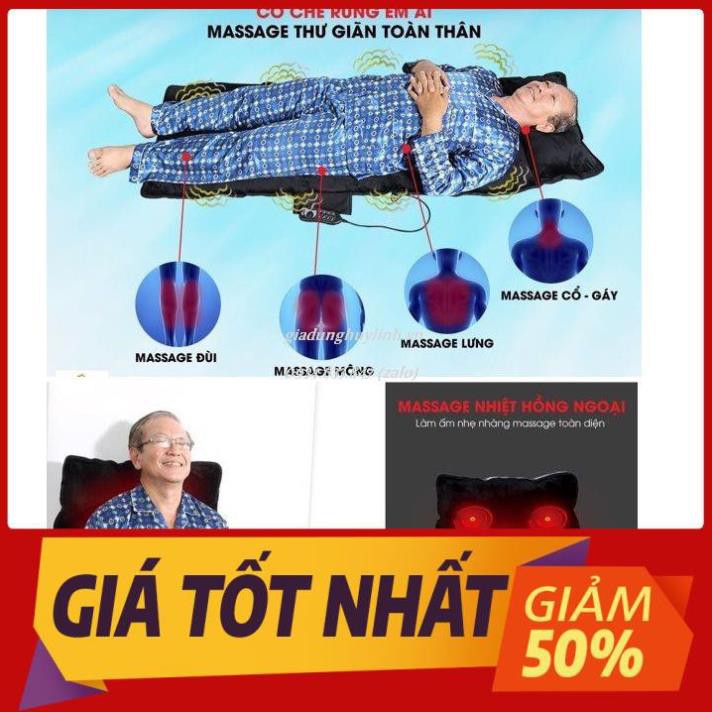 [ HÀNG CHÍNH HÃNG ] Nệm Massage Toàn Thân Bella