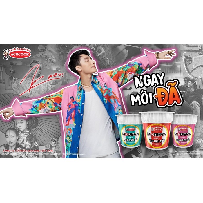 Mì ly Modern Lẩu Thái Tôm Ly 65g | BigBuy360 - bigbuy360.vn