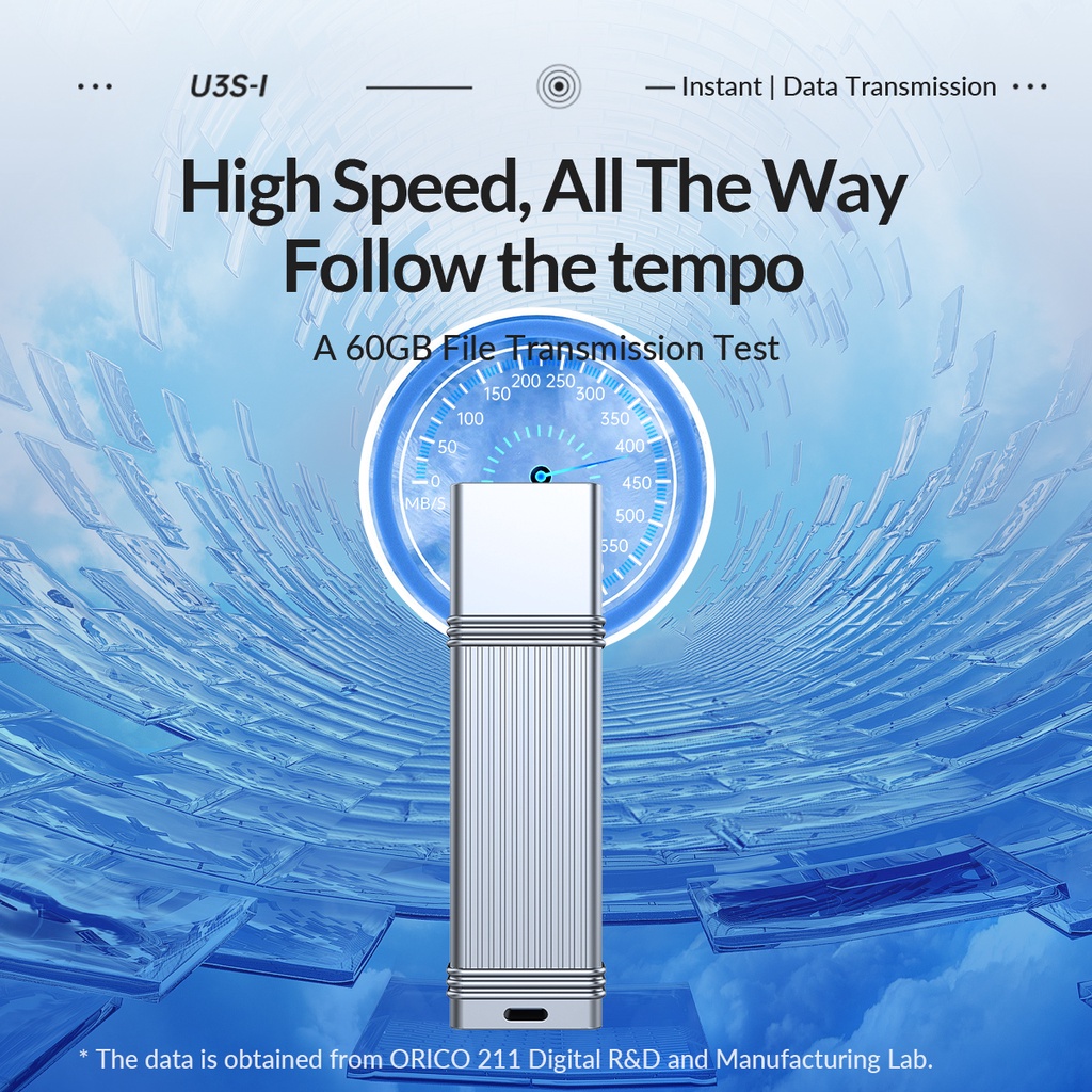 Usb Ổ Đĩa Flash ORICO 256GB 64GB 128GB / 256GB 260MB / s Bằng Kim Loại Chống Nước Hỗ Trợ Windows Linux MacOS iPadOS