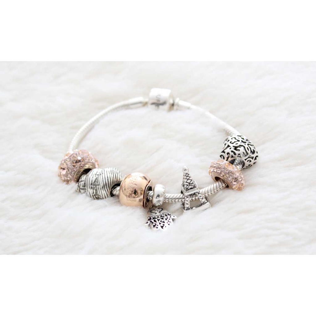 Lắc tay charm kiểu (Mã sản phẩm: HOANGSAM33034)
