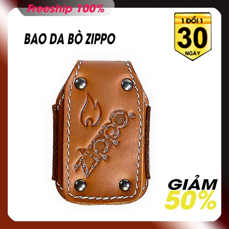 PHỤ KIỆN BAO DA CHO ZIPPO ZORRO ,DA THẬT 100% ,LOGO NGÔI SAO ,BÒ TÓT, NGỰA ĐẸP BỀN CHẮC,