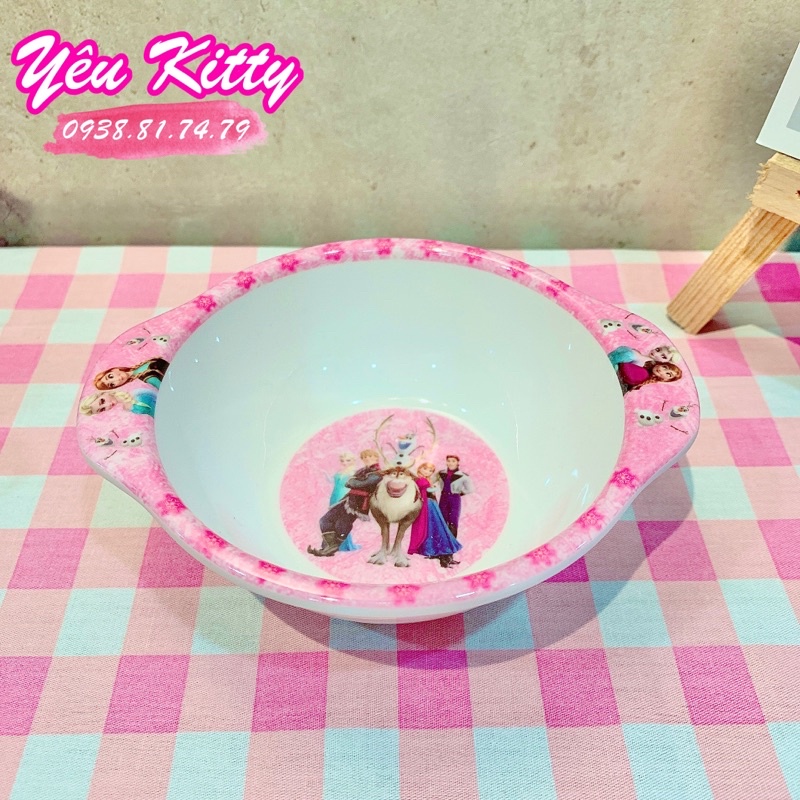 CHÉN DĨA LY NHỰA MELAMINE ELSA