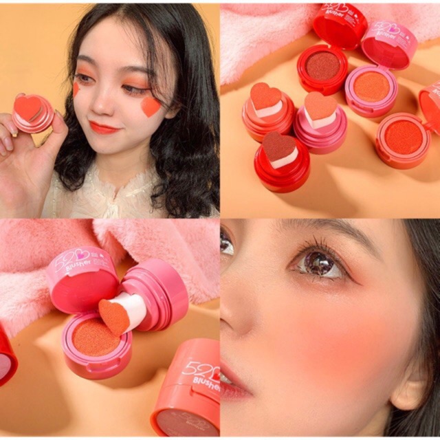 Má Hồng Cushion Addoda 52❤️ Blusher Hàng Nội Địa Trung HY8