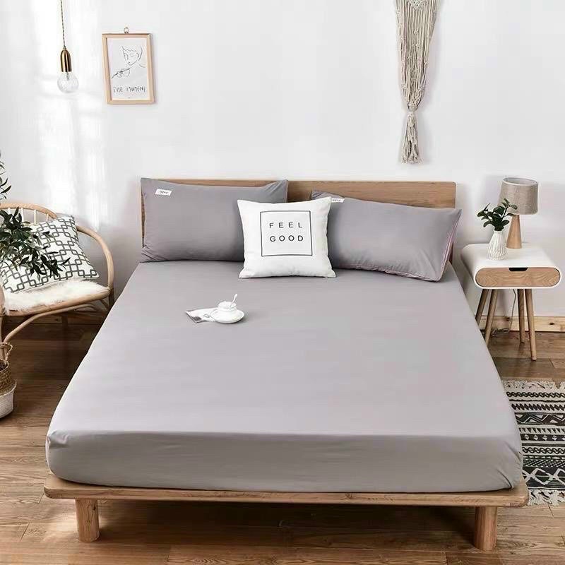 Bộ ga gối cotton tici cao cấp 1ga 2 vo goi(miễn phí bo chun)- Kanta store