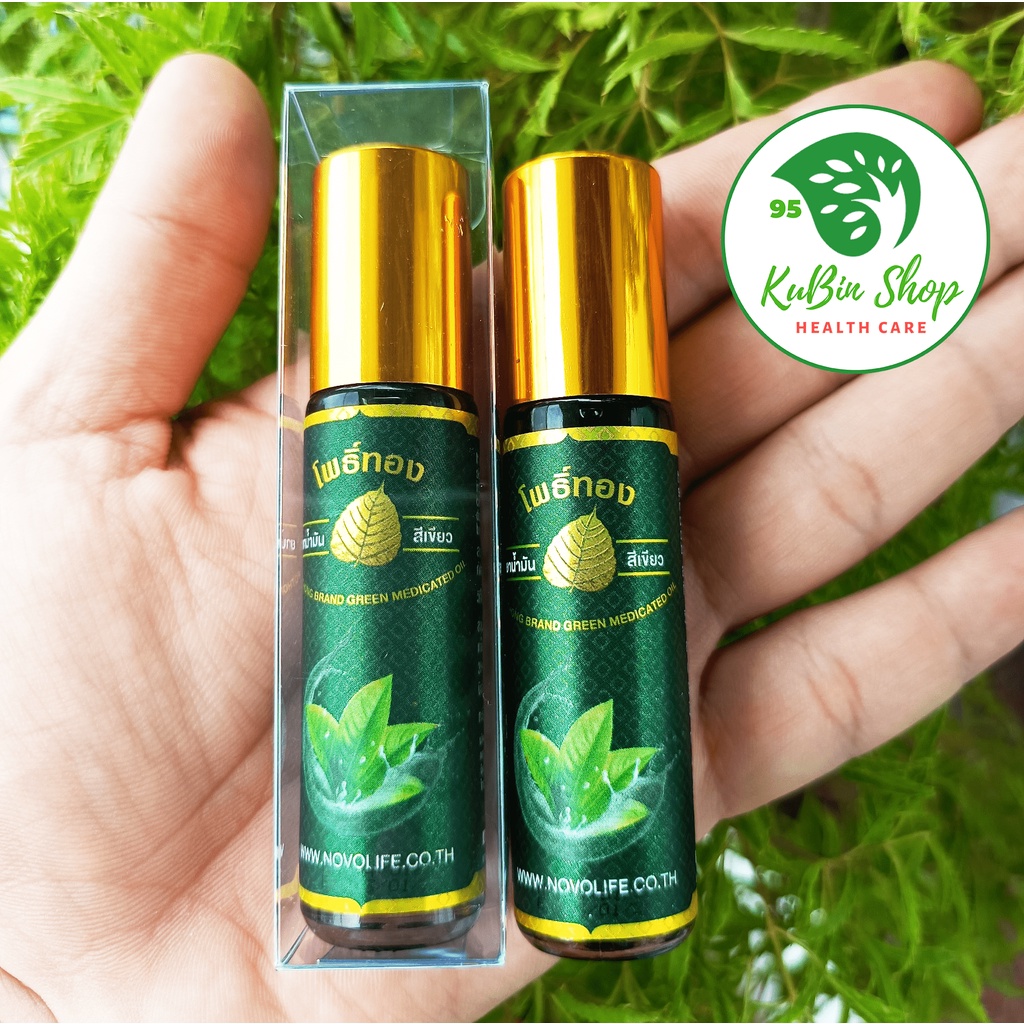 Dầu Lăn Thảo Dược Lá Bồ Đề Thái Lan 8ml