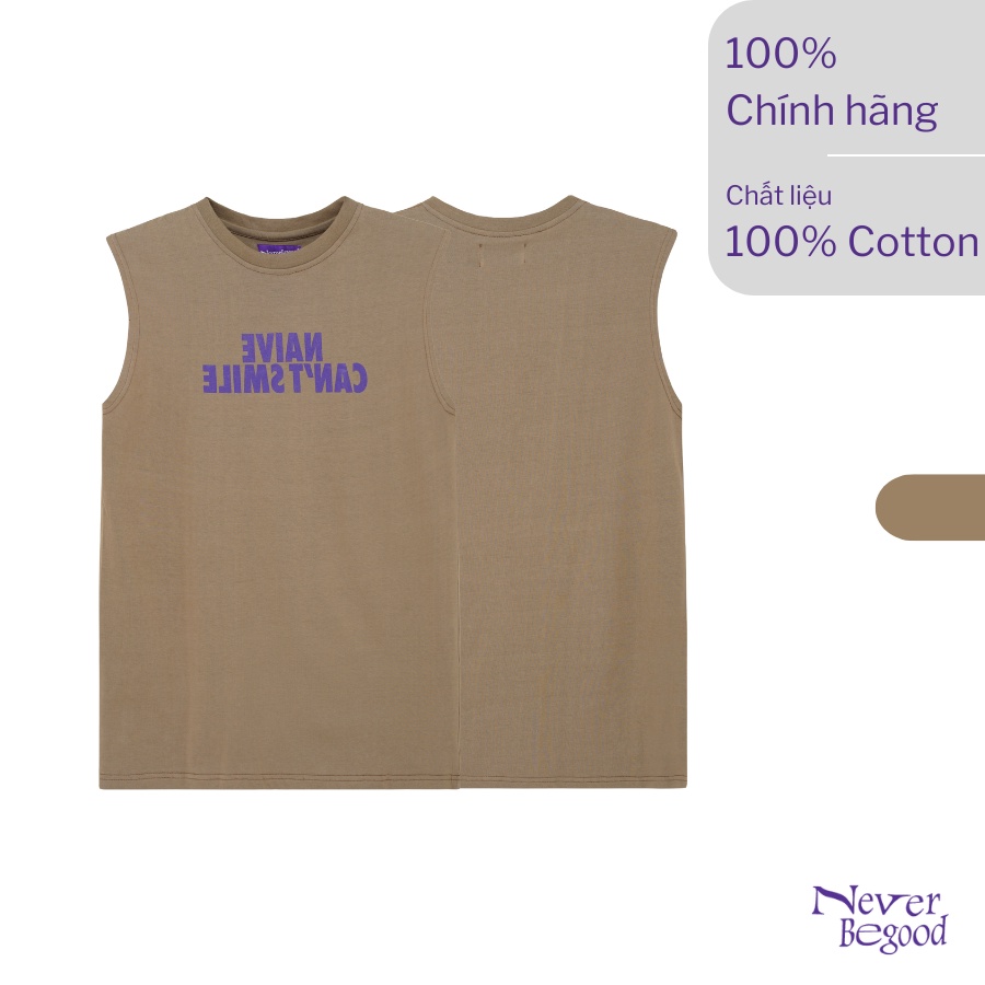 Áo ba lỗ form rộng unisex Reversed Tanktop | Brown