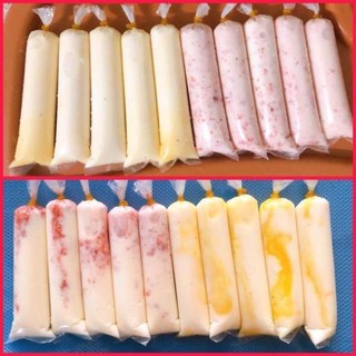 Túi Nilon làm Sữa Chua Túi dài 4×16 100gr