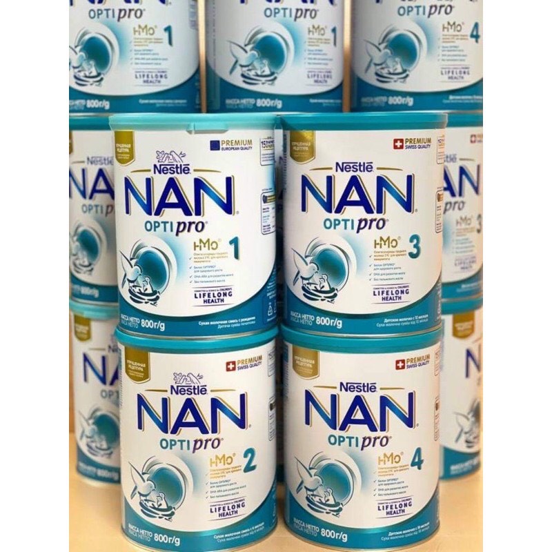 SỮA NAN NGA NESTLE SỐ 1,2,3,4 - MẪU MỚI