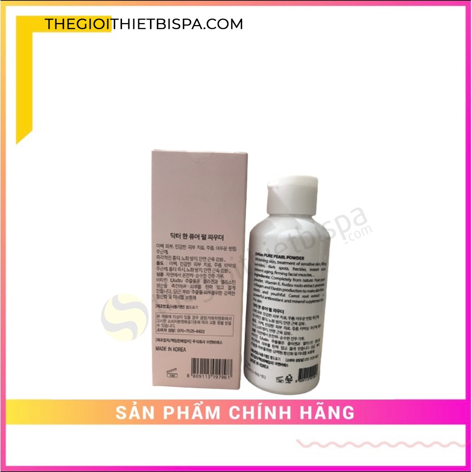 Cấy Nano Trắng Ngọc Trai Cao Cấp DR.HAN Pure Pearl Powder Hàn Quốc 100gr