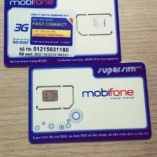 (Sốc) Sim 4G Mobifone 19Gb tặng kèm que chọt sim.