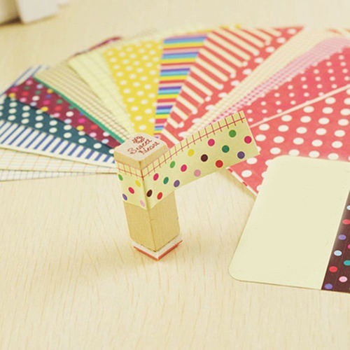 27 tờ giấy washi trang trí