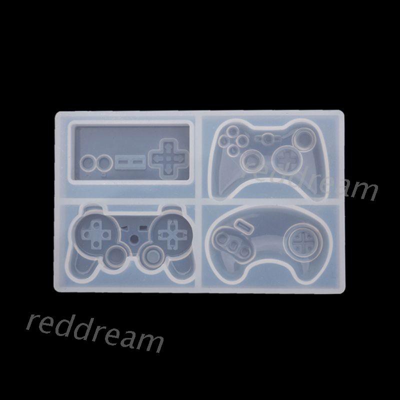 Khuôn silicon làm đồ thủ công hình tay cầm chơi game 4 kiểu dáng