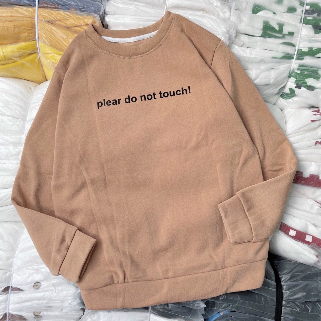 ÁO NỈ SWEATER HÌNH CẬU BÉ HỚT TÓC SIU CUTE