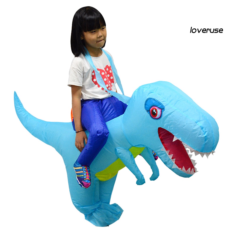 Bộ đồ hóa trang khủng long bơm hơi dành cho trẻ em dịp halloween