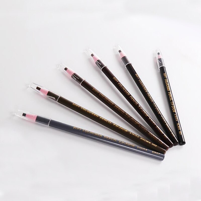 1 CÁI Microblading Eyebrow Pen Không Thấm Nước Mỹ Phẩm Bền Lâu Dễ Mang Trang Điểm Vĩnh Viễn Chì Kẻ Mày Công Cụ Cho Đồ Dùng