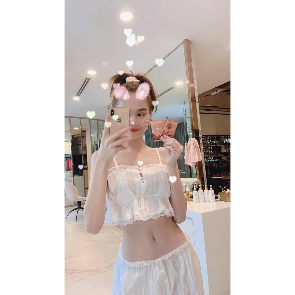 (M25) Set đồ ngủ hai dây sexy cao cấp Đầm mặc nhà gợi cảm quyến rũ | BigBuy360 - bigbuy360.vn