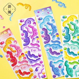 Romantic show stickers_ trang trí top