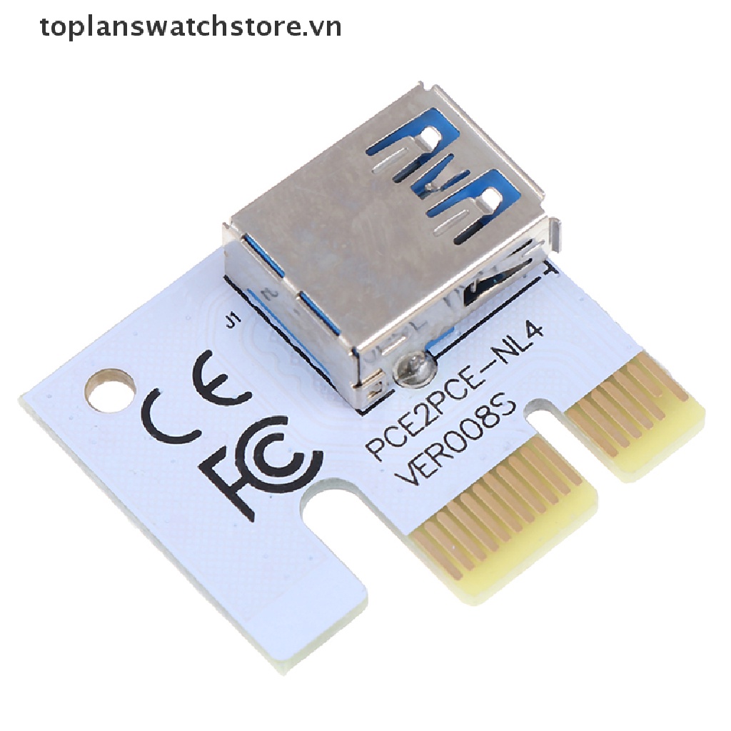 Cáp Mở Rộng PCI-E 1X Sang 16X Cổng USB 3.0