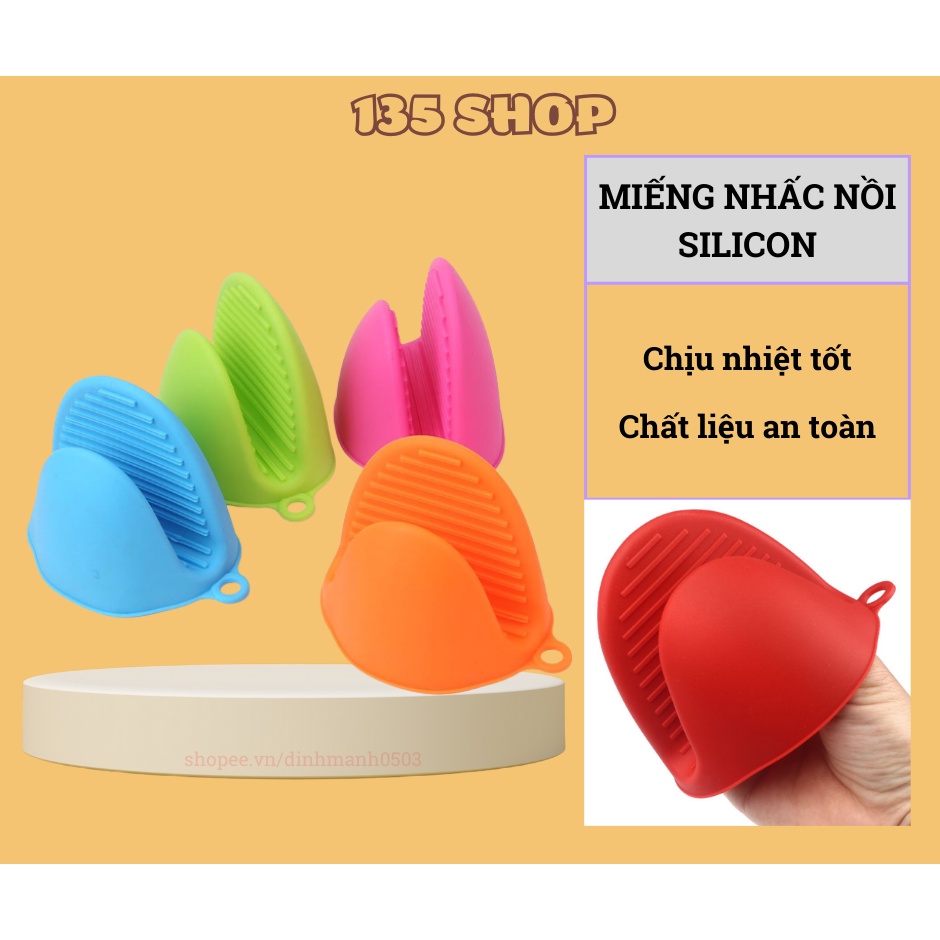 Bộ 2 Miếng Bắc Nồi Silicon Chịu Nhiệt Cao