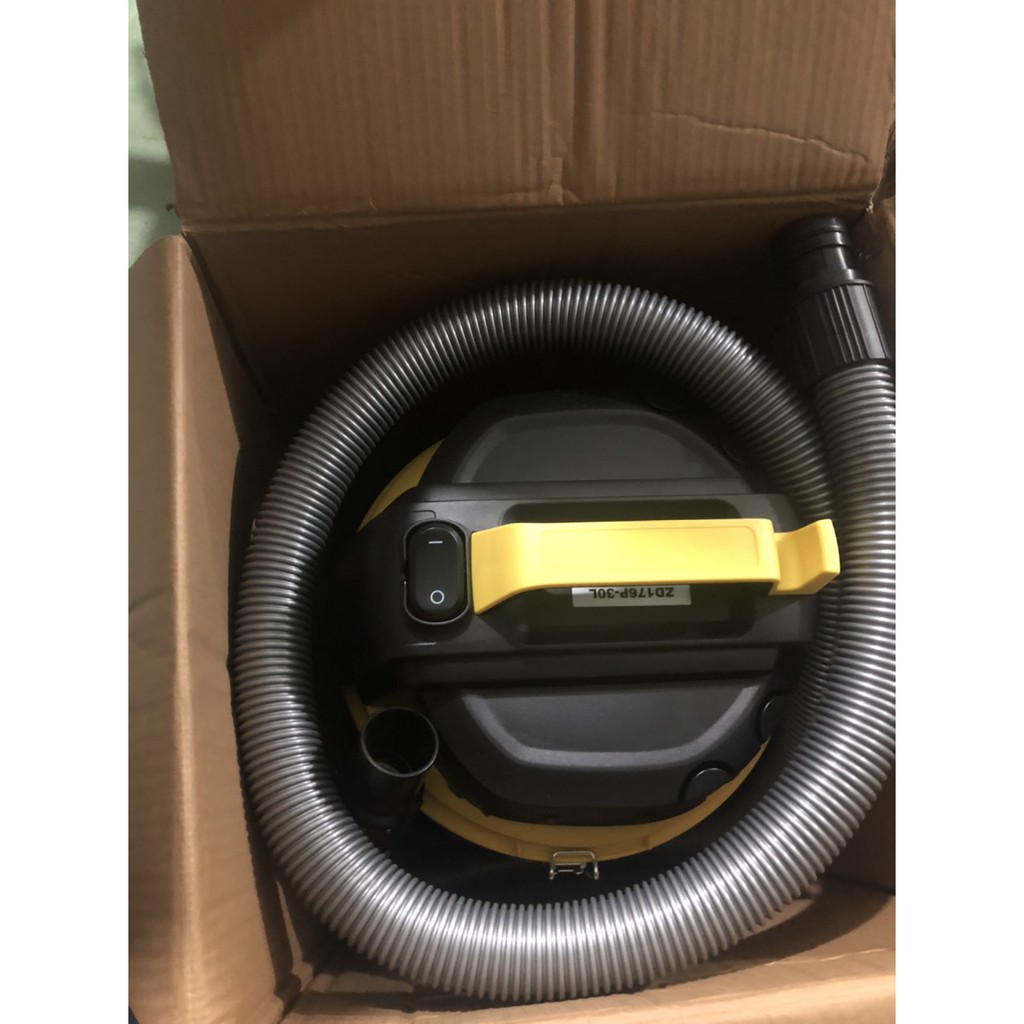 Máy hút bụi công nghiệp 6 phụ kiện-khô và ướt- vệ sinh nhà xưởng- máy móc