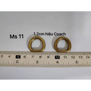 Khoen d coach size 1,2cm màu đồng cổ - mã số kd11