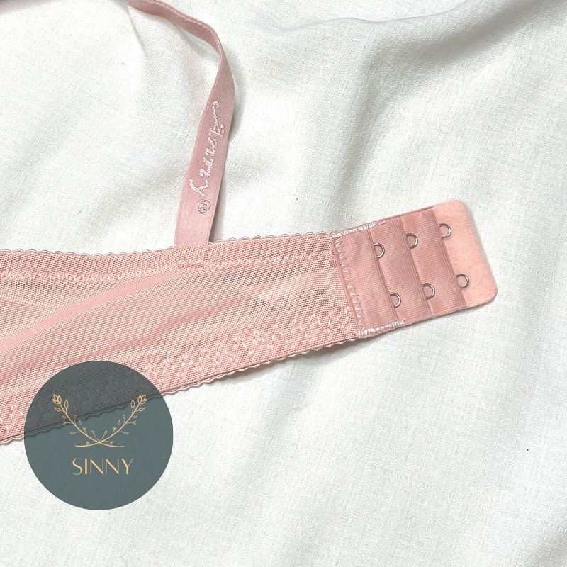 Áo lót nữ bigsize, áo ngực ren hoàn toàn không mút, có gọng, nội y cup B Thái Lan Anny 10030, Sinny