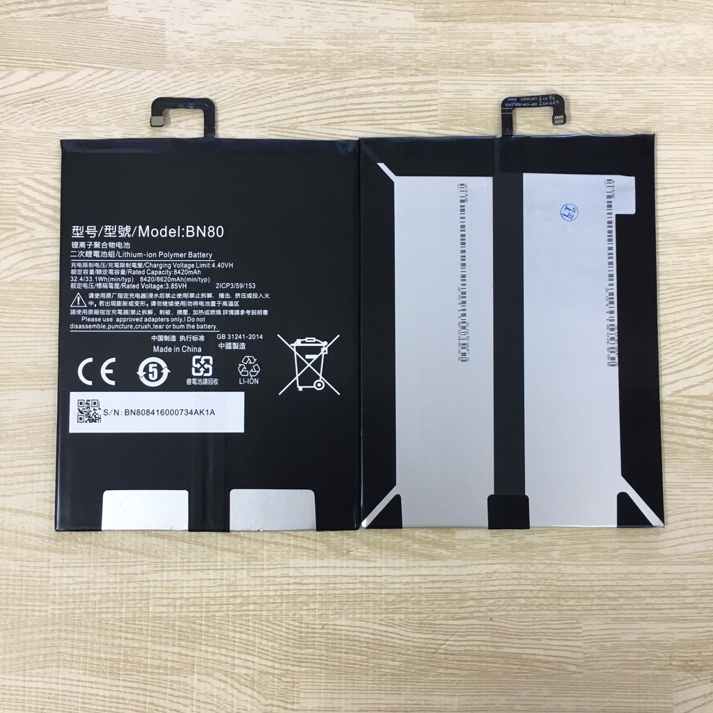 Pin Xiaomi Mi Pad 4 Plus BN80 Li-ion Polymer Battery