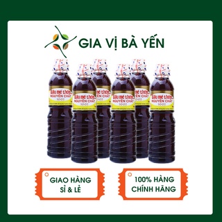 Combo dầu mè con két thơm nguyên chất  Nakydaco chai 250ml